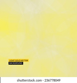 Vector background. Color: white, yellow and gold