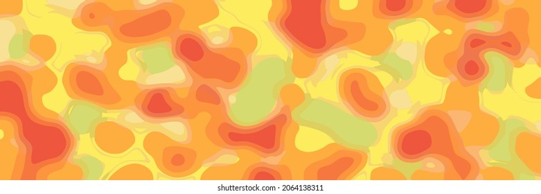 Vector background, colored spots, autumn shades