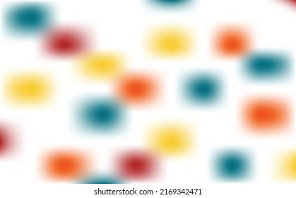 Vector background with colorful blurry shapes. Suitable for decoration, wallpaper, and cover.