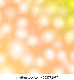 Vector background colorful bokeh.