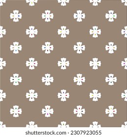 Vector background with colorful pattern. Abstract background. Perfect for fashion, textile design, cute themed fabric, on wall paper, wrapping paper and home decor.