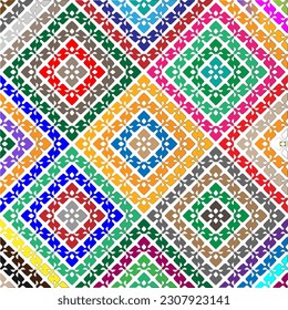 Vector background with colorful pattern. Abstract background. Perfect for fashion, textile design, cute themed fabric, on wall paper, wrapping paper and home decor.