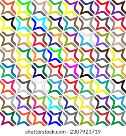 Vector background with colorful pattern. Abstract background. Perfect for fashion, textile design, cute themed fabric, on wall paper, wrapping paper and home decor.