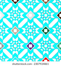 Vector background with colorful pattern. Abstract background. Perfect for fashion, textile design, cute themed fabric, on wall paper, wrapping paper and home decor.