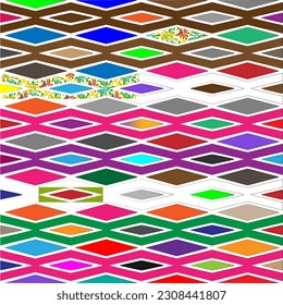Vector background with colorful pattern. Abstract background. Perfect for fashion, textile design, cute themed fabric, on wall paper, wrapping paper and home decor.
