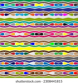 Vector background with colorful pattern. Abstract background. Perfect for fashion, textile design, cute themed fabric, on wall paper, wrapping paper and home decor.