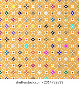 Vector background with colorful pattern. Abstract background. Perfect for fashion, textile design, cute themed fabric, on wall paper, wrapping paper and home decor.