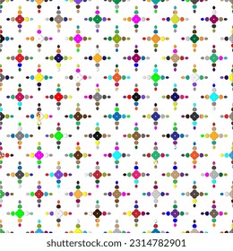 Vector background with colorful pattern. Abstract background. Perfect for fashion, textile design, cute themed fabric, on wall paper, wrapping paper and home decor.