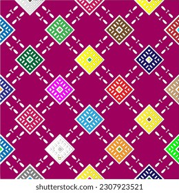 Vector background with colorful pattern.Abstract background. Perfect for fashion, textile design, cute themed fabric, on wall paper, wrapping paper and home decor.