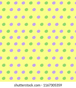 Vector Background, Colorful Seamless Pattern, Cute Illustration.