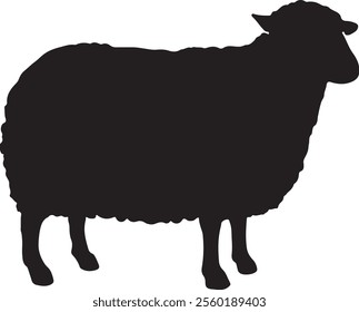 vector background colorful sheep animal