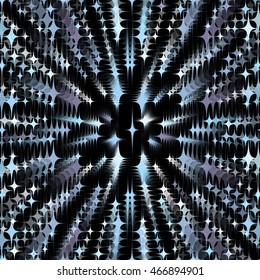 Vector background with colorful stars