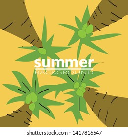vector of background colorful summer party