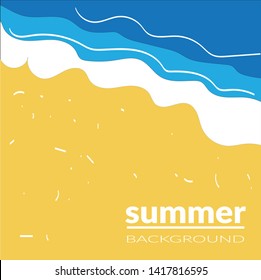 vector of background colorful summer party