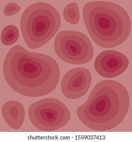 vector background/ colorful texture of blood cells on pink background/ healthcare wallpaper