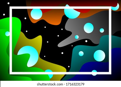vector background of colorful waves