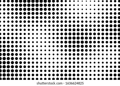 Vector background in comic book style with halftone gradient. Retro pop art design