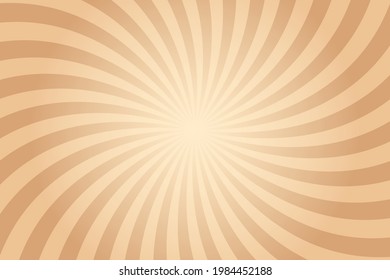 Vector background in comic book style with swirl sunburst and gradient. Retro pop art design.