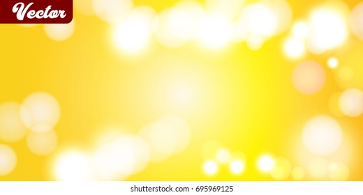 Vector background with the concept of bokeh effect is very beautiful and great