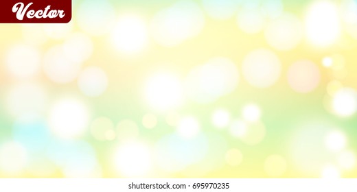 Vector background with the concept of bokeh effect is very beautiful and great