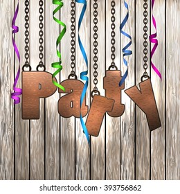 Vector background concept of party, celebration.