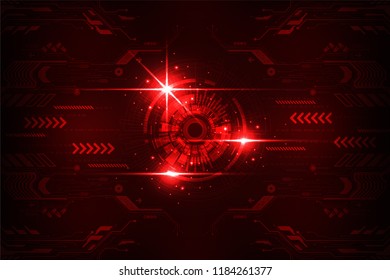 Vector background in the concept of technology.