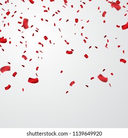 Vector background confetti