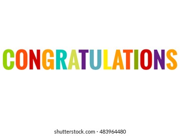 vector background  congratulation 