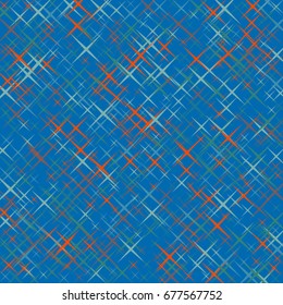 Vector background consisting of separate multicolored shapes, multicolored grid. Good for banners, posters, cards.