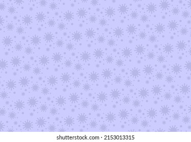 Vector background with Coronavirus COVID-19. Wallpaper, banner, flyer, article with virus. Medical concept.