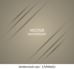 Vector background of cut paper. Clean and modern design style