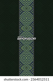 Vector Background Dark Green for Sport Jersey Sublimation Pattern Texture