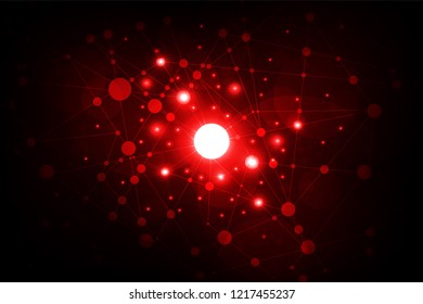 Vector background data network design.