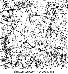 The vector background for decoration. Damaged grunge texture.Abstract design