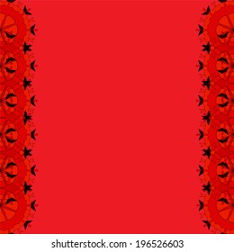 Vector background with decorative ethnic colors. Use for wallpaper and background