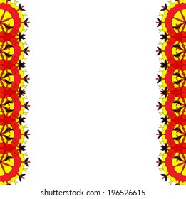 Vector background with decorative ethnic colors. Use for wallpaper and background