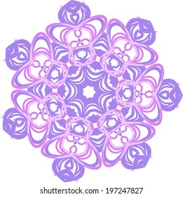 Vector background with decorative ethnic colors. Use for wallpaper and background