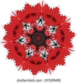 Vector background with decorative ethnic colors. Use for wallpaper and background
