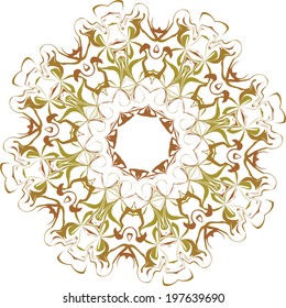 Vector background with decorative ethnic colors. Use for wallpaper and background