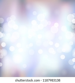El fondo del vector desenfocó las luces festivas de bokeh, sin límite de tamaño.