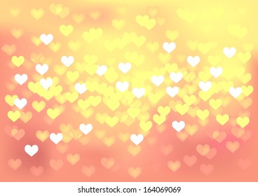 Vector background defocused soft lights, no size limit. proportion of A4 format horizontal 