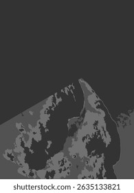 vector background design with abstract motifs of gray to darken