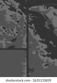 design de plano de fundo vetorial com motivos abstratos de cinza a escurecer