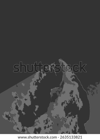 vector background design with abstract motifs of gray to darken