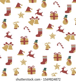 vector background design. christmas pattern