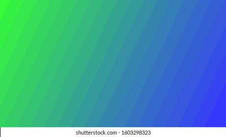 vector background design with diagonal line patterns lime color blue and green gradient