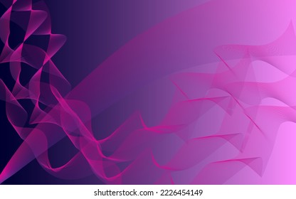Vector Background Design ,   Futuristic colorful background , 
 Purpel background waves , lines and waves .