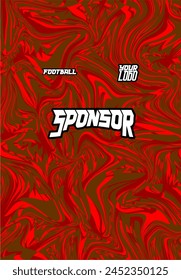 Vector background design illustration for sports team uniform sublimation printing jersey fabric