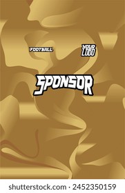 Vector background design illustration for sports team uniform sublimation printing jersey fabric