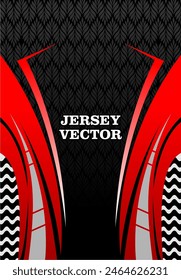 Vector background design illustration for sports team uniform sublimation printing jersey fabric